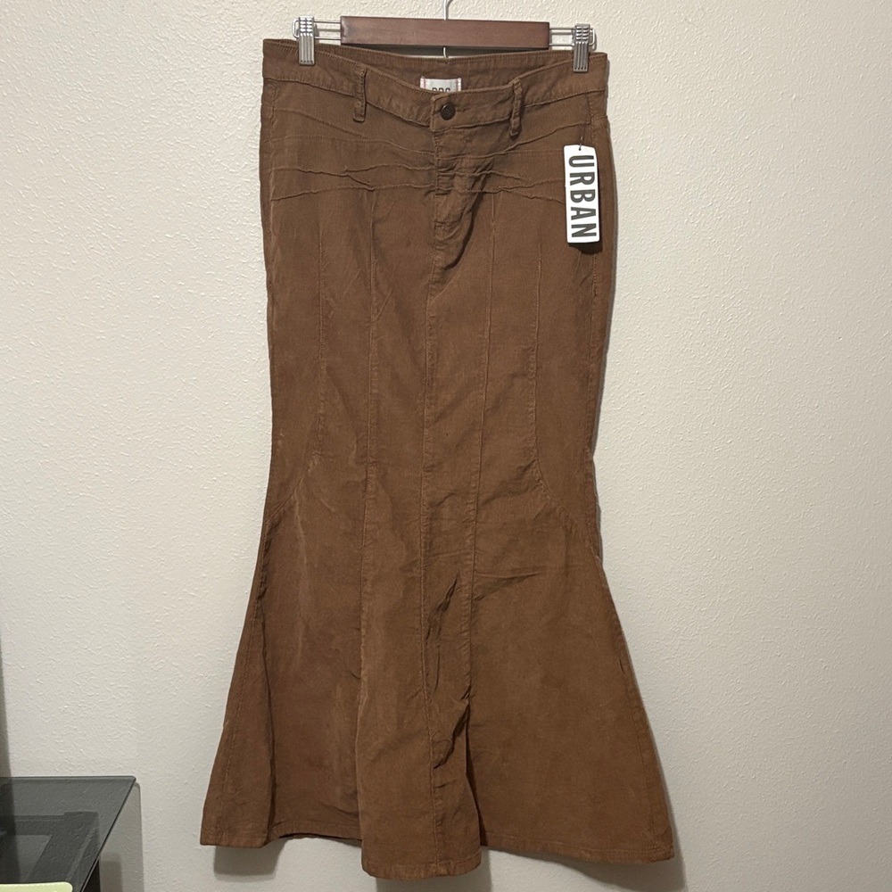 Urban Outfitters Corduroy Flare Skirt